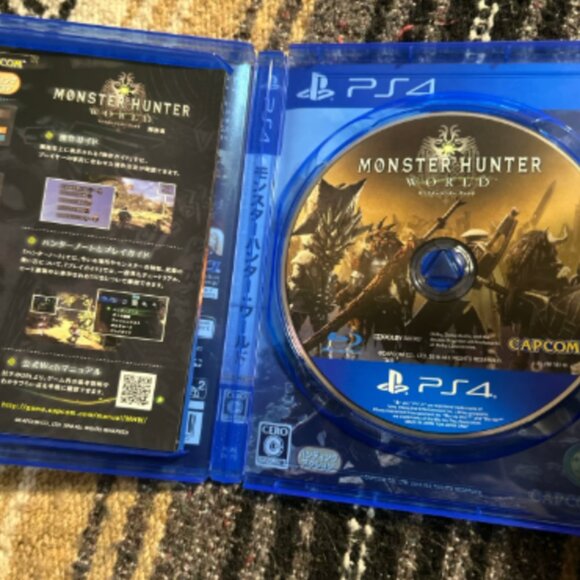 Monster Hunter: World Playstation 4 Japanese Works on USA PS4 & English Option - Picture 3 of 4